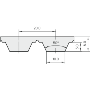 PU timing belt AT20 - WinProFlex, Karnataka, India