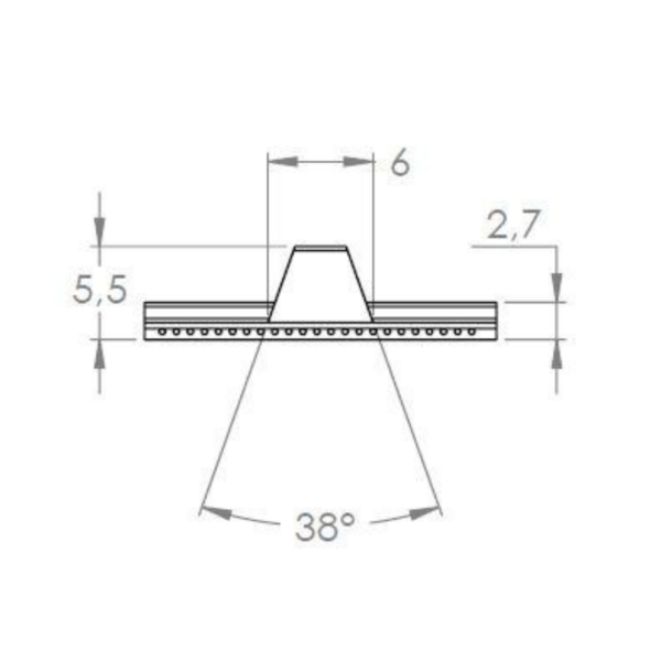 PU timing belt ATK5-K6